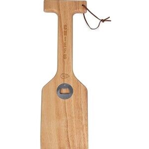 NFL Kansas City Chiefs Hardwood BBQ Grill Scraper & Bottle Opener New Gift